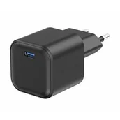 Ładowarki do telefonów - Ładowarka sieciowa Swissten GAN 1x USB-C 35W PD (22070210) Czarna - miniaturka - grafika 1
