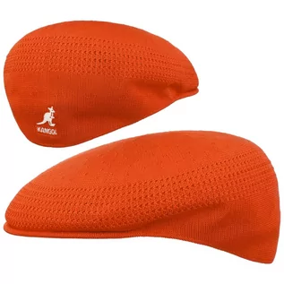 Czapki męskie - Kaszkiet 504 Tropic Ventair by Kangol, neonowy pomarańczowy, S (54-55 cm) - grafika 1