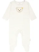 Śpiochy dla niemowląt - Steiff Śpioszki w kolorze kremowym - miniaturka - grafika 1