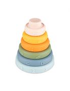 Zabawki sensoryczne - Canpol babies Sensoryczna układanka Piramidka - miniaturka - grafika 1