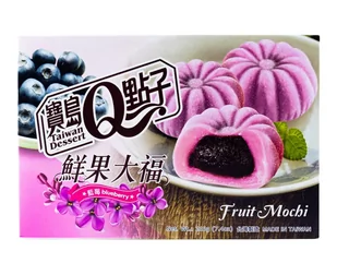Taiwan Dessert Mochi Fruit Blueberry marki Taiwan Dessert 210g - Kuchnie świata - miniaturka - grafika 1