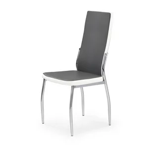 Krzesło Metalowe K-210 Biały / Popiel Halmar - Krzesła - miniaturka - grafika 1