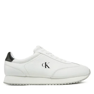 Sneakersy Calvin Klein Jeans Runner Laceup Tc YM0YM01187 Biały - Sneakersy męskie - miniaturka - grafika 1