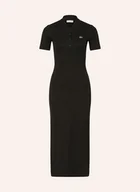 Sukienki - Lacoste Sukienka Polo schwarz - miniaturka - grafika 1