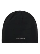 Czapki narciarskie - Salomon Czapka Salomon LC1847100 Czarny - miniaturka - grafika 1