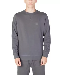 BOSS Męska bluza Westart, ciemnoszara 22, S, Dark Grey22. - Bluzy męskie - miniaturka - grafika 1