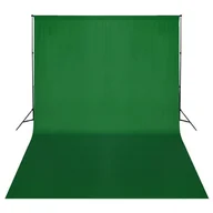Tła fotograficzne - System zawieszenia tła z zielonym tłem 500 x 300 cm - miniaturka - grafika 1