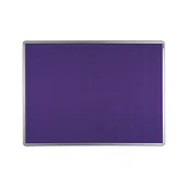 Tablice i flipcharty - ekoTAB Tablica tekstylna ekoTAB w aluminiowej ramie, 90 x 60 cm, fioletowa 535099 - miniaturka - grafika 1