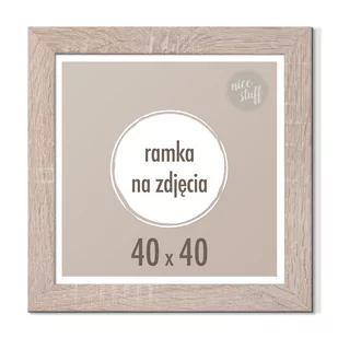 Ramka 40X40 Cm Na Zdjęcia Foto Rama Dąb Sonoma Brązowa - Ramki na zdjęcia Ramka 40X40 Cm Na Zdjęcia Foto Rama Dąb Sonoma Brązowa - Ramki na zdjęcia - miniaturka - grafika 1