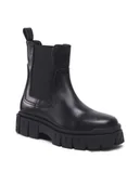 Botki damskie - Gino Rossi Sztyblety 4060 Czarny - miniaturka - grafika 1