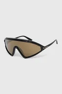 Okulary przeciwsłoneczne - Tom Ford okulary przeciwsłoneczne męskie kolor czarny FT1121_0001G - miniaturka - grafika 1