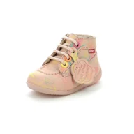 Botki damskie - KICKERS Unisex dziecięce botki Bonzip-2, Rose Sunshine, 22 EU - miniaturka - grafika 1