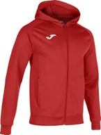 Bluzy męskie - Joma Joma Menfis Hoodie 101303-600 Czerwone XXL - miniaturka - grafika 1