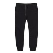 Spodnie męskie - Cropp - Czarne jeansowe joggery chino - Czarny - miniaturka - grafika 1