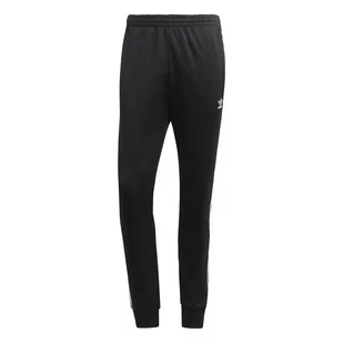 Spodnie dresowe męskie adidas Adicolor Classics SST czarne IA4791-S - Dresy męskie - miniaturka - grafika 1