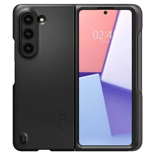 Etui SAMSUNG GALAXY Z FOLD 5 Spigen Thin Fit Pen czarne - Etui i futerały do telefonów - miniaturka - grafika 2