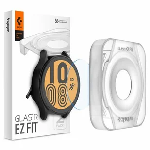 Spigen 2x Szkło hartowane Glas.Tr Ez Fit do Samsung Galaxy Watch 4 44mm AGL03429 - Akcesoria do smartwatchy - miniaturka - grafika 1
