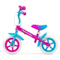Jeździki dla dzieci - Milly Mally Rower biegowy Dragon z hamulcem Candy - miniaturka - grafika 1