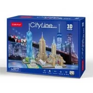 Puzzle - Cubicfun Puzzle 3D City Line New York City 123 - miniaturka - grafika 1