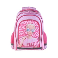 Plecaki szkolne i tornistry - ToyBags Barbie Chic Plecak Szkolny, Unisex Dzieci, Wielobarwny, Duży, Biały, L - miniaturka - grafika 1