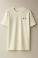 Koszulki męskie - Koszulka męska bawełniana Nike Standard T-Shirt Fit kremowa BV0507-134 r. L - miniaturka - grafika 1