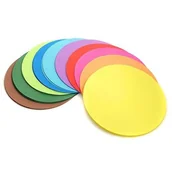 Scrapbooking - Papier origami - koło 10 cm 100 sztuk - miniaturka - grafika 1