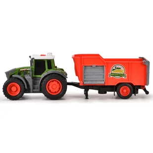 DICKIE Farm Traktor z przyczepą 26 cm 373-4001 - Samochody i pojazdy dla dzieci - miniaturka - grafika 5