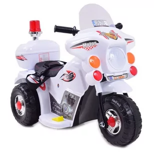Pierwszy Motor Chopper Na Akumulator - Kogut, Miękkie Siedzenie, Pasy/Ll999 - Pojazdy elektryczne dla dzieci - miniaturka - grafika 2