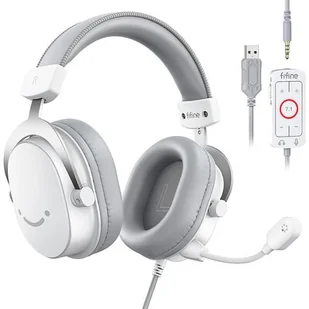 FIFINE AmpliGame H9 Biały - Słuchawki - miniaturka - grafika 1