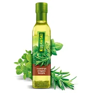 Olej spożywczy - KUJAWSKI OLEJ Z ROZMARYNEM OREGNO I BAZYLIĄ 250 ML Zakupy dla domu i biura! 37993029 - miniaturka - grafika 1