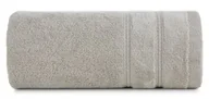 Ręczniki - Ręcznik Glory 4 50x90 beżowy z welurową bordiurą i błyszczącą nicią 500 g/m2 Eurofirany - miniaturka - grafika 1