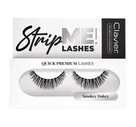 Sztuczne rzęsy i akcesoria - Clavier Quick Premium Lashes rzęsy na pasku Smokey-Dokey 809 - miniaturka - grafika 1