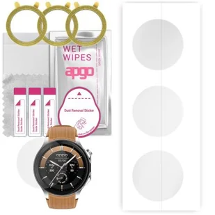 3x folia ochronna hydrożelowa do Oppo Watch X - apgo Smartwatch Hydrogel Protection Ochrona na ekran smartwatcha - Akcesoria do smartwatchy - miniaturka - grafika 1