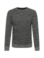 Swetry męskie - Blend sweter męski, 194007/Black, S - miniaturka - grafika 1