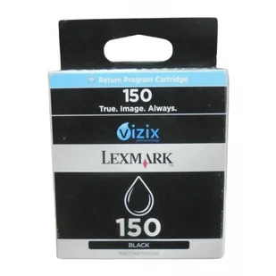 14N1607B LEXMARK 150 WKŁAD ATRAMENTOWY CZARNY - Tusze oryginalne - miniaturka - grafika 1