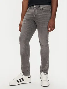 Jack&Jones Jeansy Glenn 12259935 Szary Slim Fit - Spodnie męskie - miniaturka - grafika 1