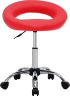 Taborety i hokery - Elior Iris Czerwony - miniaturka - grafika 1