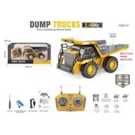 Zabawki zdalnie sterowane - Ciężarówka budowlana zdalnie sterowana (światło + dźwięk) 384928 Hh Poland - miniaturka - grafika 1