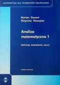 Matematyka - Analiza matematyczna 1 - miniaturka - grafika 1