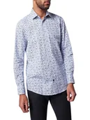 Koszule męskie - Pierre Cardin Koszula w kolorze biało-niebieskim - miniaturka - grafika 1