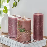 Świece - Świeca, zestaw 3 szt. Salis - miniaturka - grafika 1