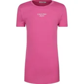 Sukienki i spódniczki dla dziewczynek - Calvin Klein Jeans Sukienka - miniaturka - grafika 1