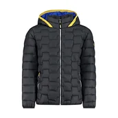 Kurtki i płaszcze dla chłopców - CMP - Kid Jacket Fix Hood, Boy, Titanio, 98 - miniaturka - grafika 1
