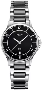 Zegarek Zegarek Certina C039.251.11.057.00 DS-6 Lady Ceramic Chronometer - Zegarki damskie - miniaturka - grafika 1