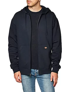 Dickies Męska kurtka polarowa z kapturem na zamek błyskawiczny, Ciemnogranatowy, XXL Duze rozmiary - Kurtki męskie - miniaturka - grafika 1