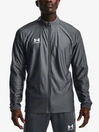 Kurtki i kamizelki sportowe męskie - Kurtka męska Under Armour  Challenger Track Jacket-GRY M - miniaturka - grafika 1