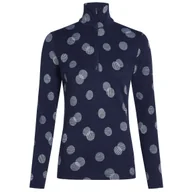 Bluzy sportowe damskie - Bluza damska Icebreaker W Mer 260 Vertex LS Half Z FallFl Rozmiar: S / Kolor: ciemnoniebieski - miniaturka - grafika 1