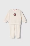 Dresy i komplety dla dziewczynek - Tommy Hilfiger dres dziecięcy kolor biały - miniaturka - grafika 1
