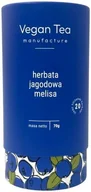 Herbata - Vegan Tea Herbata ziołowo-owocowa Jagodowa Melisa 70g - miniaturka - grafika 1