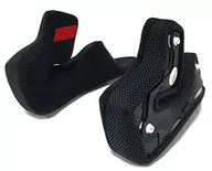 Kaski motocyklowe - SP. Wyściółka policzkowa CLIMA COMFORT.M.BLACK-RED. N60-5 - miniaturka - grafika 1